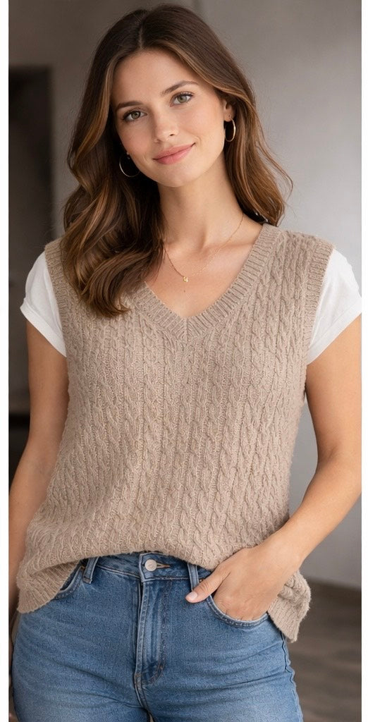 Doe & Rae Knit Vest